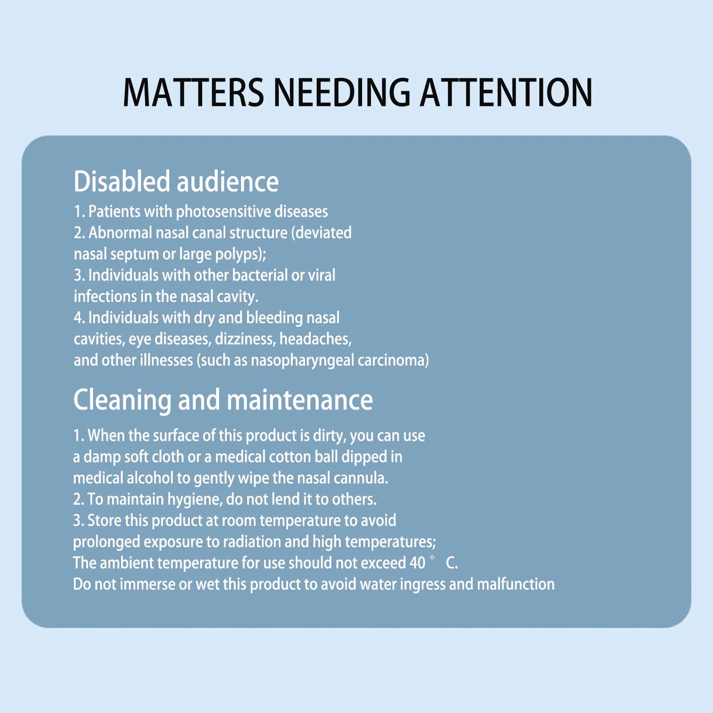 Red Light Nasal Therapy